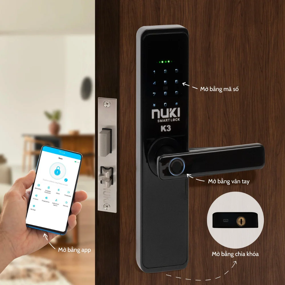 Khóa cửa thông minh NUKI K3 thumb 2